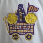 Cheer Wagon Applique