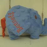 Personalized Elephant Lovie