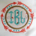 Tribal Arrows monogram patch