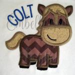 Horse/pony applique