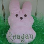 Personalized Peeps Bunny Lovie